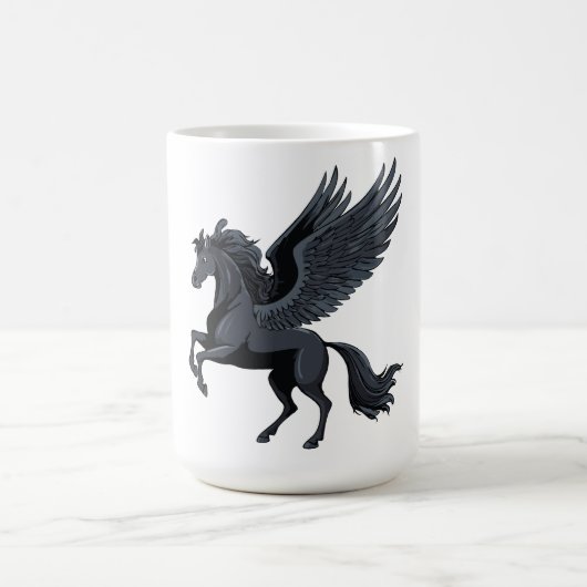 Fliegendes Pegasus Kaffeetasse (Mittel)