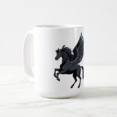 Fliegendes Pegasus Kaffeetasse (Vorderseite Links)