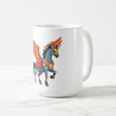 Fliegendes Pegasus Kaffeetasse (VorderseiteRechts)