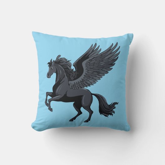 Fliegendes Pegasus Kissen (Vorderseite)