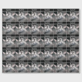 Fliegendes Pegasus Pferde Fantasie Personalisiert Geschenkpapier (Flach)