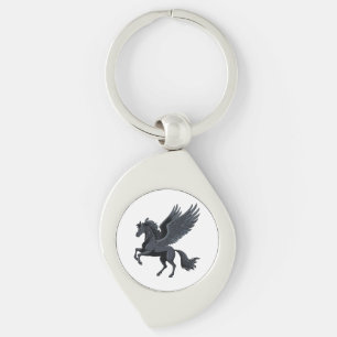 Fliegendes Pegasus Schlüsselanhänger