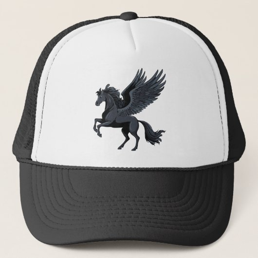 Fliegendes Pegasus Truckerkappe (Vorderseite)