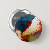 Fliegendes Pferd 2 Button (Vorne & Hinten)