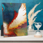 Fliegendes Pferd 2 Fotoplatte (Seite)