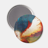Fliegendes Pferd 2 Magnet (Vorderseite/Rückseite)
