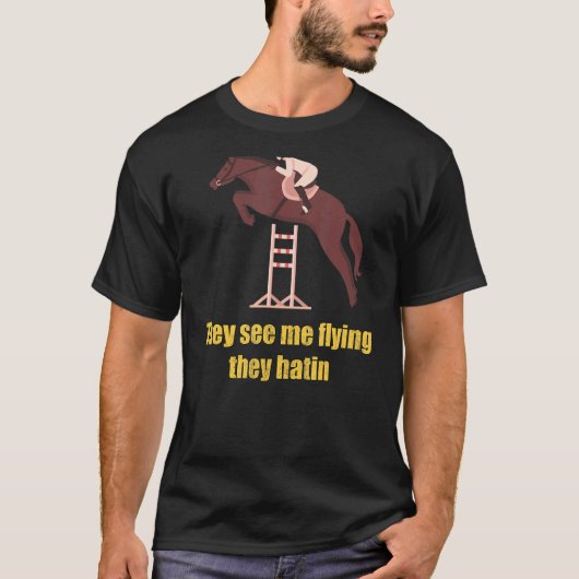 Fliegendes Pferd T-Shirt (Vorderseite)