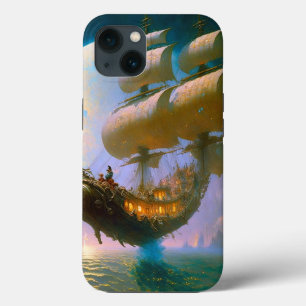 Fliegendes Schiff Fantasy Art Case-Mate iPhone Hülle