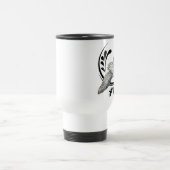 Fliegendes Schneeauwl Reisebecher (Mittel)