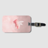 Fliegendes Schwein Gepäckanhänger (Vorderseite (Horizontal))