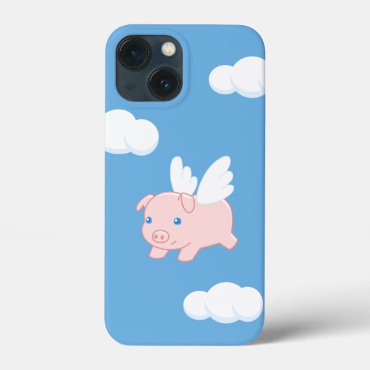Fliegendes Schwein - Niedliches Schwein mit Flügel Case-Mate iPhone Hülle (Rückseite)