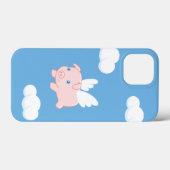 Fliegendes Schwein - Niedliches Schwein mit Flügel Case-Mate iPhone Hülle (Rückseite (Horizontal))
