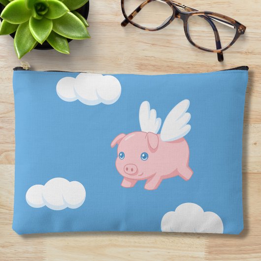 Fliegendes Schwein - Niedliches Schwein mit Flügel Zubehörtasche