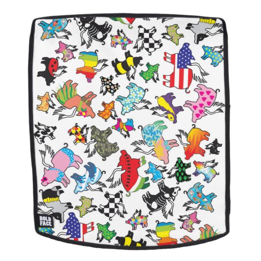 fliegendes Schwein Rucksack (Abnehmbare Front)