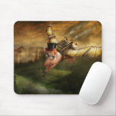 Fliegendes Schwein - Steampunk - Das fliegende Sch Mousepad (Mit Mouse)