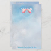 Fliegendes Schweine - Unglaubliche Liebe Briefpapier (Vorne/Hinten)