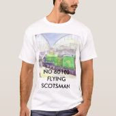 Fliegendes Scotsman Tee-Hemd T-Shirt (Vorderseite)