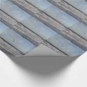 Fliegendes Seagulls Wrapping Paper Geschenkpapier (Ecke)