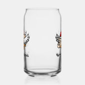 Fliegendes Weihnachtsschwein Dosenglas (Links)