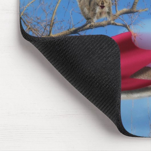 Fliegeneichhörnchen Mousepad (Ecke)