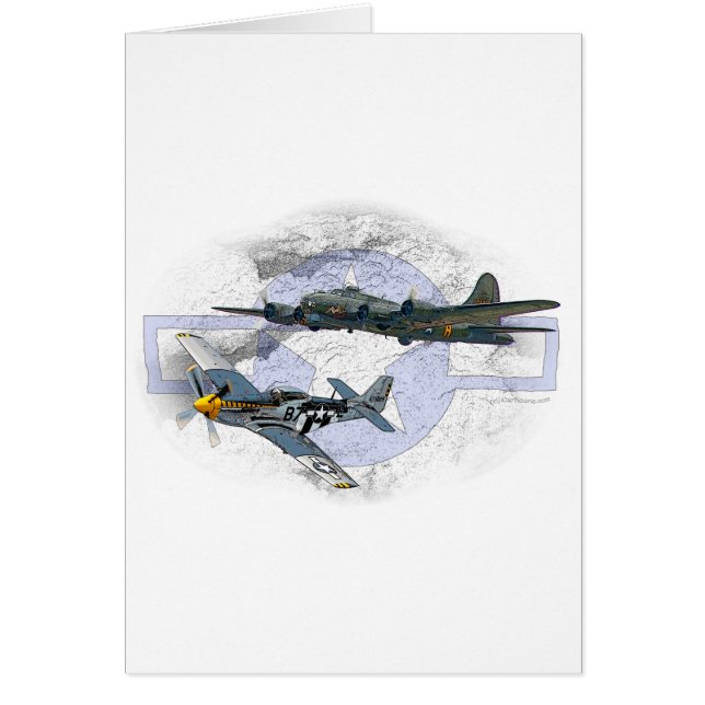 Fliegeneskorte des Mustangs P-51 (Vorne)