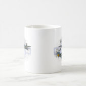 Fliegeneskorte des Mustangs P-51 Kaffeetasse (Mittel)