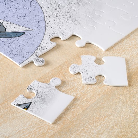 Fliegeneskorte des Mustangs P-51 Puzzle (Seite)