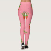 Fliegenfalle Leggings (Rückseite)