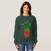 Fliegenfalle Sweatshirt (Vorne ganz)
