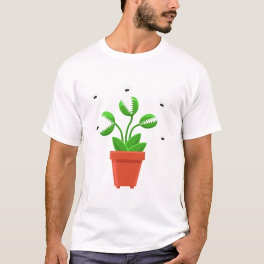 Fliegenfalle T-Shirt (Vorderseite)