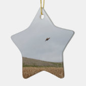 Fliegenfasan Keramikornament (Links)