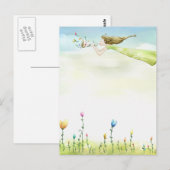 Fliegenfee Postkarte (Vorne/Hinten)