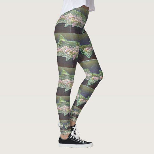 Fliegenfisch Leggings (Rechts)