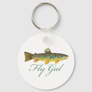 Fliegenfisch Schlüsselanhänger
