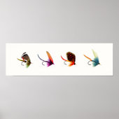 Fliegenfische Poster (Vorne)