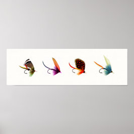 Fliegenfische Poster