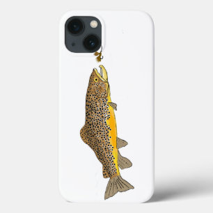 Fliegenfischen auf Braunforelle Case-Mate iPhone Hülle