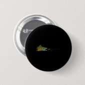 Fliegenfischen Bachforelle Trockenfliege Binden An Button (Vorne & Hinten)