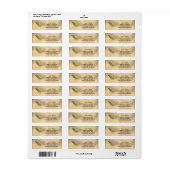 Fliegenfischen-Band mit altem Papierdesign (Vorne)