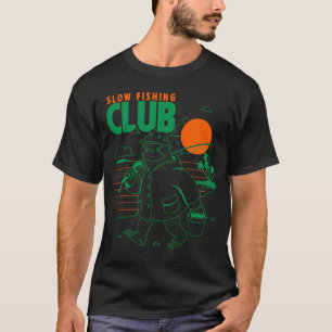 Fliegenfischen bei Sonnenuntergang T-Shirt