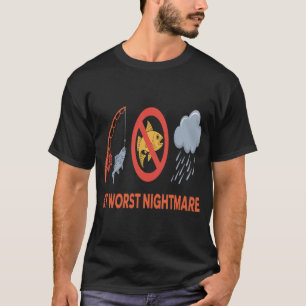 Fliegenfischen bei Sonnenuntergang T-Shirt