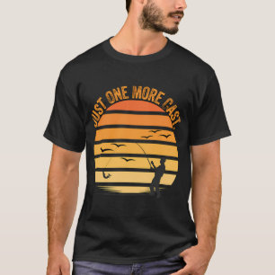 Fliegenfischen bei Sonnenuntergang T-Shirt