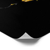 Fliegenfischen Braune Forelle Trockenfliege Binden Poster (Ecke)