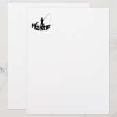 Fliegenfischen Briefbogen (Vorne/Hinten)