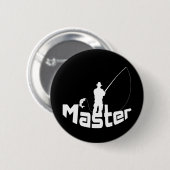 Fliegenfischen Button (Vorne & Hinten)