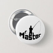 Fliegenfischen Button (Vorne & Hinten)