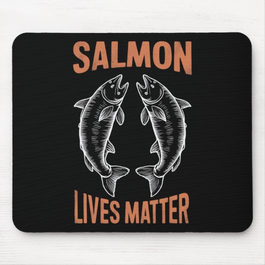 Fliegenfischen Fisch Angler Lachs Leben Problem B Mousepad (Vorne)