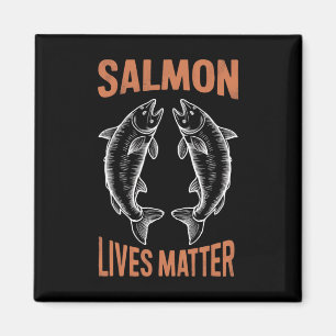 Fliegenfischen Fisch Angler Lachs Lebt Problem Dur Magnet
