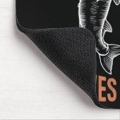 Fliegenfischen Fisch Angler Lachs Lebt Problem Dur Mousepad (Ecke)
