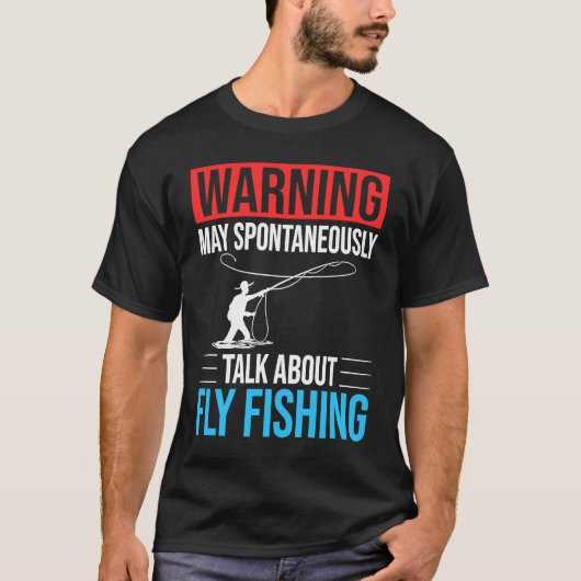 Fliegenfischen Fliegen Fischer Rute Köder Rolle Kö T-Shirt (Vorderseite)